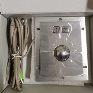 Industrial Explosion Proof Trackball Mouse 110x83mm 3 Buttons Ball Tracking For Industry Use - Product Image 1