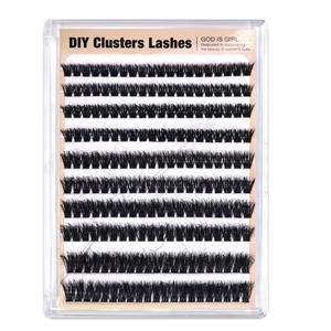 Nos propres <span class=keywords><strong>faux</strong></span> <span class=keywords><strong>cils</strong></span> en éventail moelleux de 14 à 20 millimètres, parfaits pour les fournisseurs de <span class=keywords><strong>cils</strong></span> DIY individuels. - Product Image 1