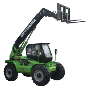 Cina manitou telescopico handler 3ton 7m costruzione usato telescopico braccio carrello elevatore telescopico con prezzo economico