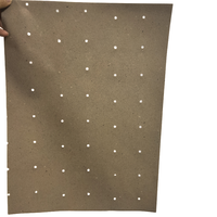 Papier kraft perforé anti-frisage pour traceur CAD, personnalisé en rouleau, écologique, recyclé, avec trous circulaires et triangulaires