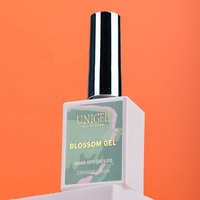 Unigel-Vernis à ongles professionnel en gel, effet fleur de marbre, vernis à gel UV