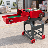 Machine à hacher le foin 9Z-1.0 avec bande transporteuse, hacheuse de paille électrique pour l'alimentation du bétail