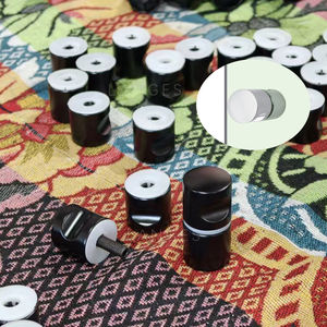 モダンメタル亜鉛合金シャワールームミニガラスドアノブハンドルフィンガープル - Product Image 3