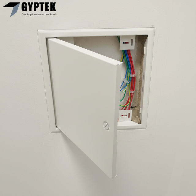 Modern Square Flange Frame Access Panel with Screwdriver Open Fireproof & Waterproof for Perforated Ceilings Hospital Use