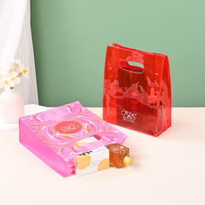 Sac cadeau personnalisé en PVC, sac de maquillage, sac de soins de la peau, sac d'emballage pour vêtements, sac d'emballage pour sous-vêtements en EVA - Product Image 2