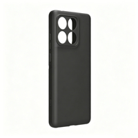Coques en TPU mat pour Motorola Moto G37 Power, vente en gros par le fabricant, coque arrière givrée souple en silicone pour téléphone portable, noir