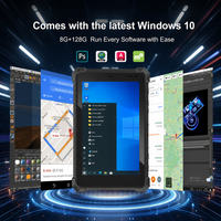 Tablette robuste CENAVA 10 pouces avec Windows OS, lecteur de carte d'identité, processeur Intel N5100, batterie 5550 mAh, lecteur d'empreintes digitales personnalisé, tablette industrielle robuste