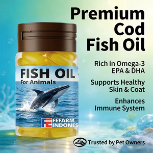 Aceite de bacalao orgánico de alta potencia y calidad premium para animales, rico en Omega-3 EPA y DHA, seguro para cachorros y perros mayores, envío rápido, OEM - Product Image 3