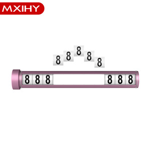 Wholesale products China latest car accessories phone number plate car - Product Image 5