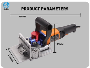 Fraiseuse à Lamelles Portative KOIDA pour le Travail du <span class=keywords><strong>Bois</strong></span> Machine à Tenonner Angle Réglable Outil de Bricolage - Product Image 5