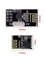 Module émetteur-récepteur sans fil 2,4 GHz NRF24L01+ SI24R1, version à puissance accrue, pour projets de télécommande électronique DIY