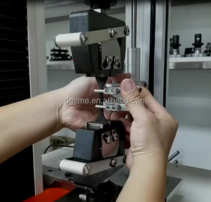 Équipement de machine d'essai de traction en caoutchouc servo de la couleur <span class=keywords><strong>ASTM</strong></span> D412 adaptée aux besoins du client par nouvelle conception - Product Image 6