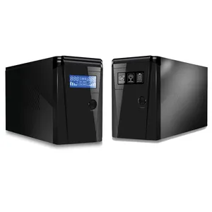 800VA/480W Line Interaktif CPU Up dengan USB RJ45/11 Logam UPS Uninterruptible Power Supply