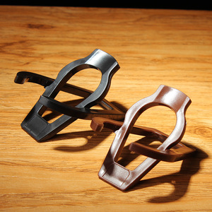 Folding Plastic Pipe Stand With Wooden Holder Bent Type Portable Support For Smoking Pipe Display - Product Image 2