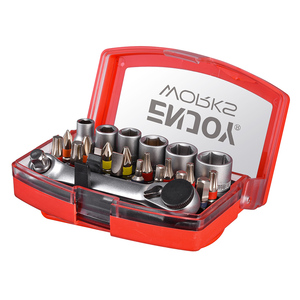 ENJOYWORKS 24-Piece Screwdriver Bit and Socket <b>Set</b>, <b>Hand</b> <b>Tool</b> Kit for Automotive Repair and DIY - Product Image 1