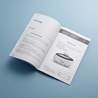 Manuel d'instructions imprimé personnalisé, dépliant promotionnel imprimé, brochure, dépliant, livret avec manuel d'instructions