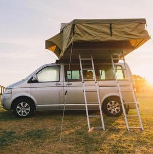 Tente de camping sur le toit de voiture pop-up imperméable pour 4 personnes, nouveau design 2024, en vente - Product Image 2