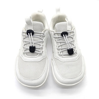Non laçage enfant pieds nus chaussure respirant chaussures de sport large orteil boîte minimalisme garçon fille enfants école baskets