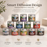 Diffuseur d'arômes en gel parfumé naturel personnalisé avec logo, longue durée, diffuseur d'aromathérapie Jello, parfum de luxe pour voiture, maison, bureau