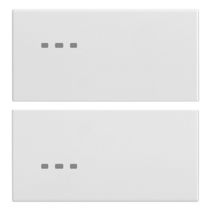 Two Half Keys 2M Neutral Custom White 6.5 In Length 1 In Height <b>Inductive</b> <b>Switches</b> - Product Image 1