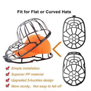 Baseball Cap <b>Hat</b> Washer Anti-Deformation Creative Washing Machine Safe Rack Multifunctional Storage <b>Box</b> Home Tool - Product Image 4