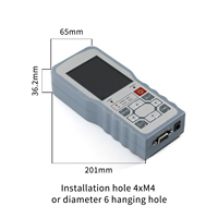 Instrument portable + bouton cellule de charge point de pression cellule de charge capteur sensible testeur d'impact 30kg 50kg 100kg 200kg 300kg