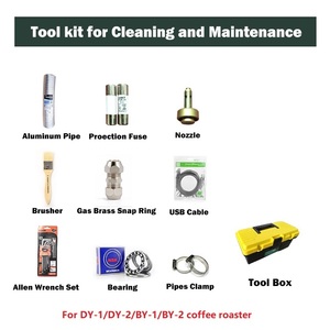 1kg/2kg/3kg nhà rang thử việc để bán Thương hiệu Mới thương mại Mẫu Lò nướng bánh mỳ nhà máy 500g cà phê rang xay máy - Product Image 6