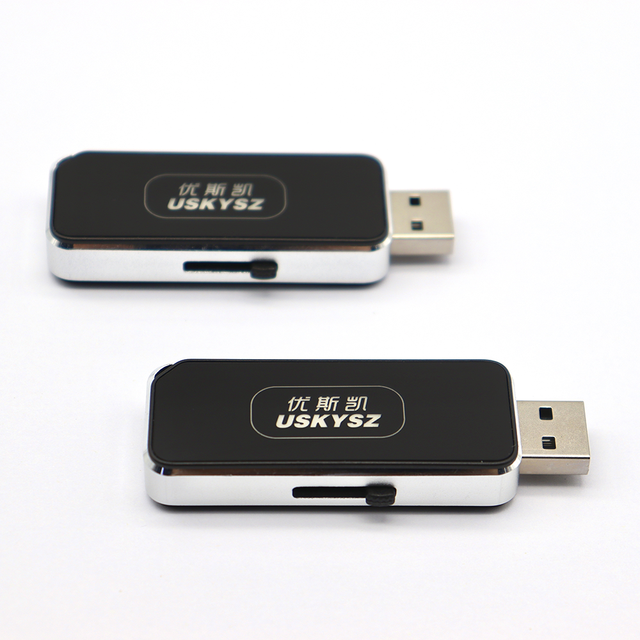 Sliding Light up Thumb Drive USB 8gb Pendrive USB Memory Flash Drives Stick 16gb 32gb 64gb 128gb Custom Usb Flash Drive
