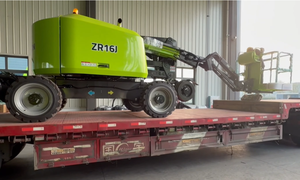 Plateforme de travail en hauteur articulée diesel de 16 m, capacité de 400 kg, ZR16J, conçue pour les travaux polyvalents sur chantier et les applications industrielles - Product Image 4