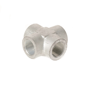 Raccord croisé fileté en acier au carbone B16.11 3000LB 6000LB 900LB Connecteur hydraulique - Product Image 5