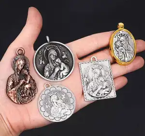 big size high quality many design catholic medal pendant