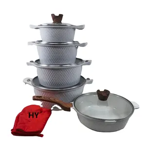 Nhà Máy Giá đôi tai súp Nồi sữa nồi Cookware sets bán buôn