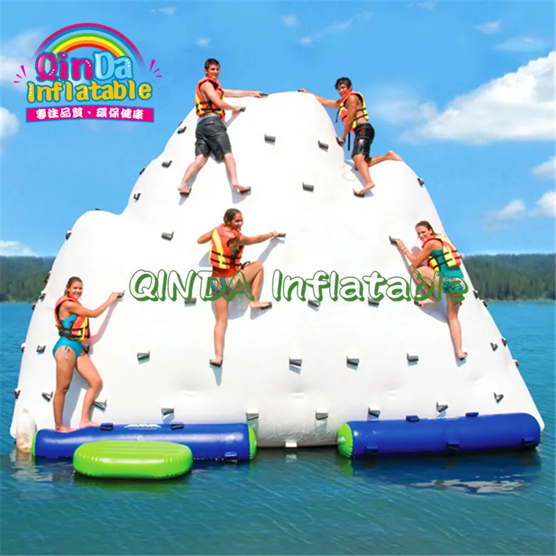 Tảng Băng Trôi Inflatable Nước Đồ Chơi Bơm Hơi Nước Leo Núi Leo Núi Cho Trẻ Em Tảng Băng Trôi Inflatable Đối Với Leo Núi