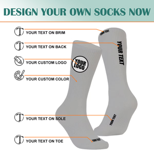 Chaussettes de sport professionnelles blanches mi-mollet, antidérapantes, rembourrées, pour le <span class=keywords><strong>fitness</strong></span>, le basketball et le quotidien - Product Image 5