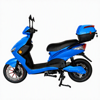 Bicicleta Eléctrica Urbana con Batería de Plomo-Ácido de 48V, Cuadro de Acero de 3 Velocidades, Ruedas de 16 Pulgadas, Motor en el Buje Trasero, hasta 50 km/h, Autonomía de 31-60 km