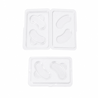 Boîte d'emballage pour masque de beauté, étui en blister transparent en PET, plateau de rangement protecteur, boîte robuste pour l'esthétique médicale