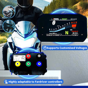 Adaptation des contrôleurs Fardriver Écran TFT universel <span class=keywords><strong>de</strong></span> 5 pouces <span class=keywords><strong>Compteur</strong></span> <span class=keywords><strong>de</strong></span> <span class=keywords><strong>vitesse</strong></span> numérique pour <span class=keywords><strong>moto</strong></span> avec vente chaude - Product Image 2