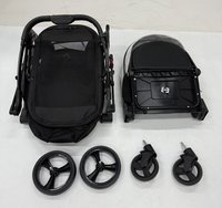Poussette tout-en-un convertible pour chiens et chats - Réglable, pliable, chariot de voyage