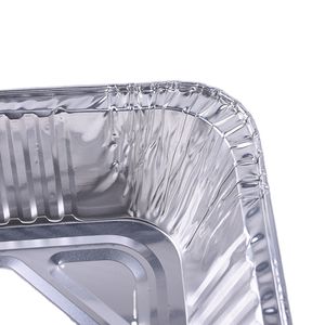 RE3G 250 Ml Uk Size No.1 Aluminum <b>Foil</b> Container With Lids Food Grade Takeaway Tin <b>Foil</b> Boxes for Convenient Food Packaging - Product Image 3