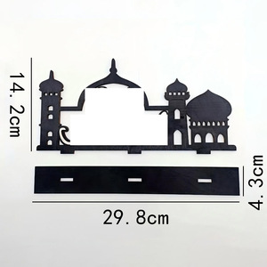 DAMAI - Decoración Creativa de Madera para el Festival de la Luna, Castillo de Estrellas 3D, Adornos para el Hogar, Decoración para la Sala de Estar y Fiestas - Product Image 5