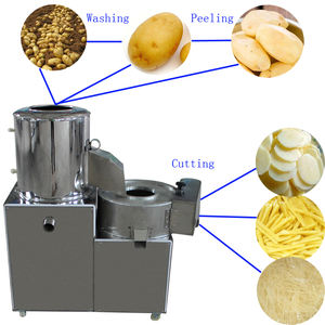 Máquina Automática para Lavar y Pelar Patatas Más Vendida, Máquina para Lavar y Pelar Patatas de Alta Calidad - Product Image 2