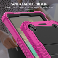 Étui de protection en silicone pour tablette Samsung Tab A9 (2023) X110/X115/X117 8,7 pouces avec béquille stable et bandoulière