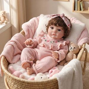 Muñeca Reborn de 24 Pulgadas, con Pintura 3D de Múltiples Capas, Venas Visibles, Muñecas Reborn de Silicona de Alta Calidad para Niñas - Product Image 1