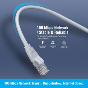 Câble <span class=keywords><strong>RJ45</strong></span> UTP Cat5E Cat6 non blindé économique en gros pour la câblage de toute la structure de café <span class=keywords><strong>internet</strong></span> - Product Image 1