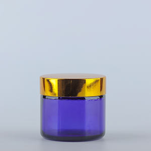 Penjualan Harga Rendah 30g 50g 60g 100g 120g 150g 250g Wadah Kosmetik Stoples Kaca Krim Wajah Amber dengan Tutup Sekrup Hitam atau Emas - Product Image 3