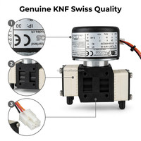 Motor de Bomba de Solvente 1016503 Compatible con 1015076 para Impresora de Plantillas MPM Momentum 125 SMT, Repuesto para el Sistema de Limpieza del Limpiador