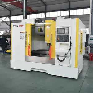 Chinese Machining Center And PMI/HIWIN Linear Guide Way VMC1050 With Taiwan 4 Axis 5 Axis Motor Multifunctional