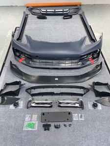 Kit de carrocería de coche a <span class=keywords><strong>precio</strong></span> de fábrica para <span class=keywords><strong>Porsche</strong></span> para Panamera 971/971.2 <span class=keywords><strong>2017</strong></span> actualización Turbo S estilo parachoques trasero delantero faldones laterales PP nuevo - Product Image 2