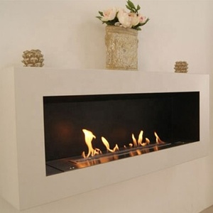 <span class=keywords><strong>Chimenea</strong></span> de <span class=keywords><strong>bioetanol</strong></span> con llama real, diseño moderno - Product Image 2