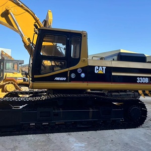 Pour excavatrice 330BL série Rega, équipement de construction sur chenilles jaune avec moteur Cummins, 30 tonnes, PLC - Product Image 1